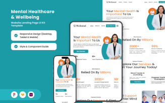Wildmind - Mental Wellness Landing Page