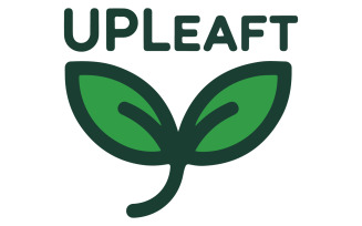 A clean and unique logo for a plant company