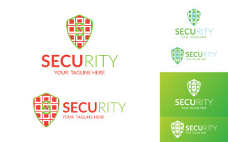 Security S Letter Logo Template