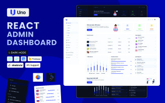 Uno - React & Tailwind 4 Admin Dashboard Template