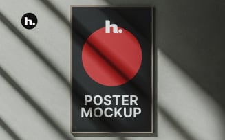 Wall Board Mockup PSD - Realistic Wall Board Template vol003