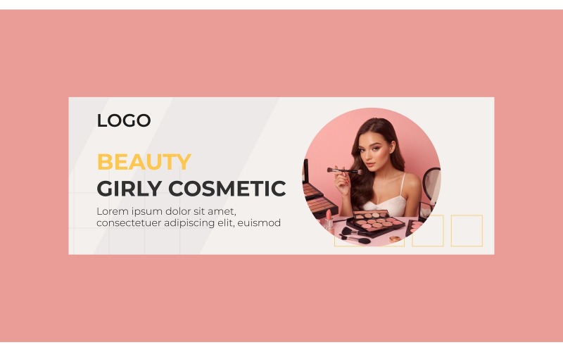 Beauty Girly Cossmetics Products Social Media