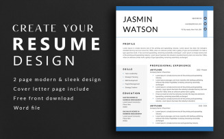 Job Winning Resume Design