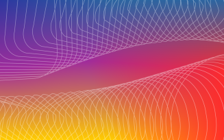 Pink Yellow Gradient Pattern Background