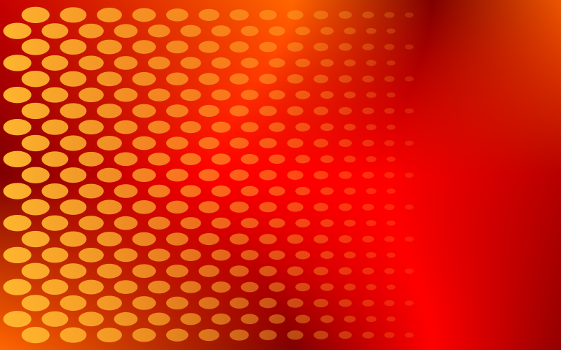 Red Yellow Gradient Halftone Pattern Background