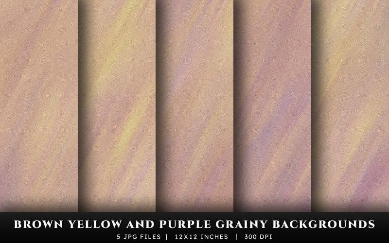 Brown Yellow and Purple Grainy Texture Backgrounds