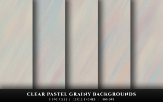 Clear Pastel Grainy Texture Backgrounds