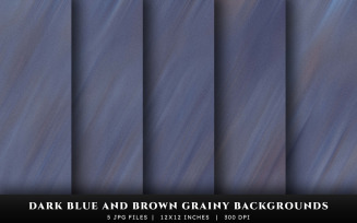 Dark Blue and Brown Grainy Texture Backgrounds