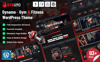 Denamo - Gym & Fitness WordPress Theme