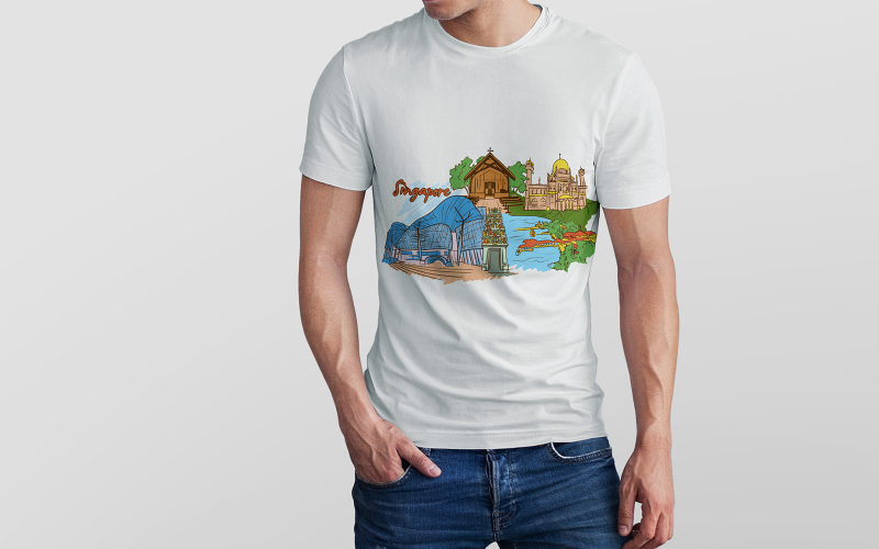 creative illustration for shirts-01149-24 T-shirt