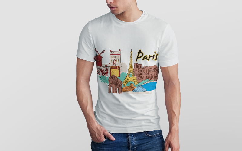 creative illustration for shirts-01153-24 T-shirt