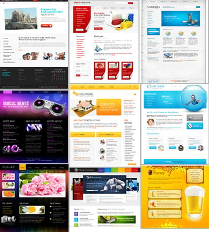 Template #51490    - ADOBE PHOTOSHOP HOMEPAGE SCREENSHOT