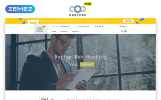 Безкоштовний шаблон HTML5 хостінг-сайту Паралакс шаблон Маленький скріншот "Безкоштовний шаблон HTML5 хостінг-сайту" - адаптивний Шаблон сайту