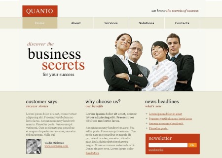 Free Business Services PSD