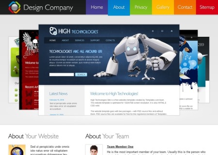 Free HMTL5/CSS3  - Design Company