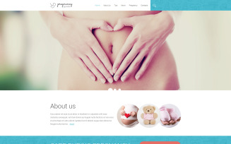 Pregnancy Responsive Website Template