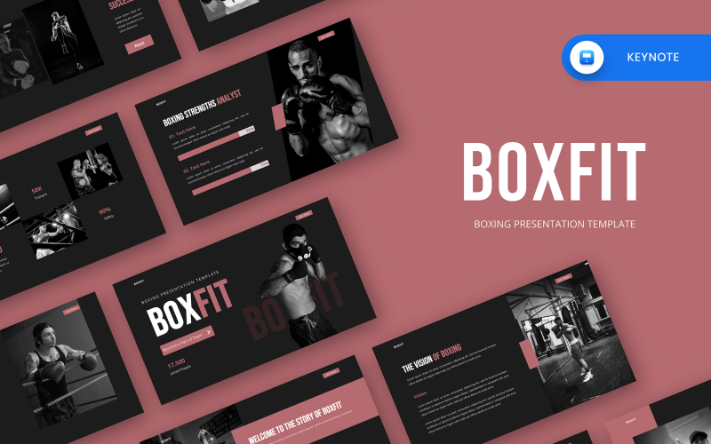 Boxfit - Boxing Keynote Template