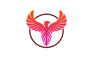 Creative Phoenix Bird Logo Design