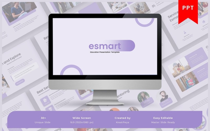 Esmart– Education PowerPoint Template