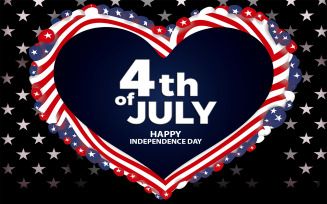 4th of july in the us flag | happy independence day