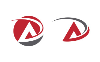 A Letter Logo Business Concept design Template v.80