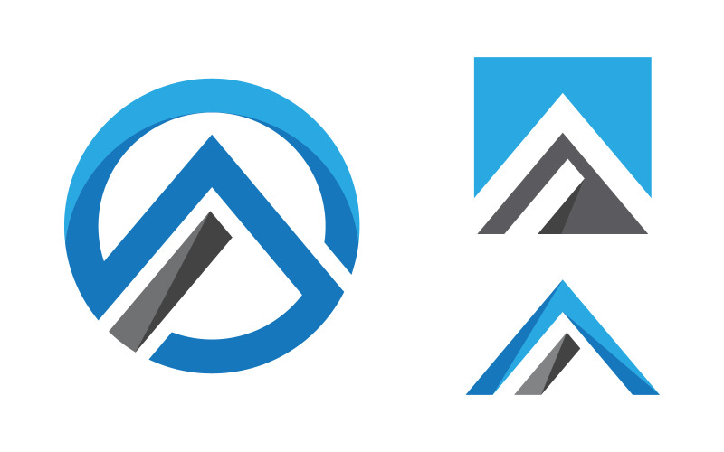 A Letter Logo Business Concept design Template v.85 Logo Template