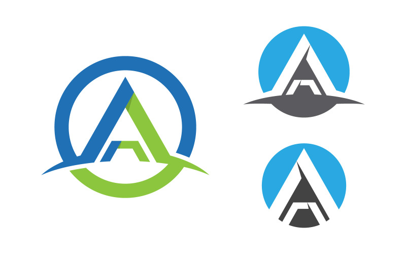 A Letter Logo Business Concept design Template v.88 Logo Template