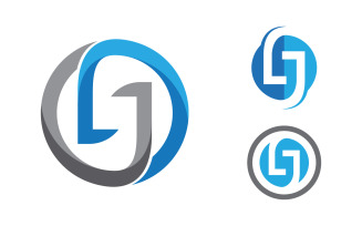 S Letter Logo Icon illustration design Template v.16