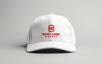Cap mockup | White cap logo mockup