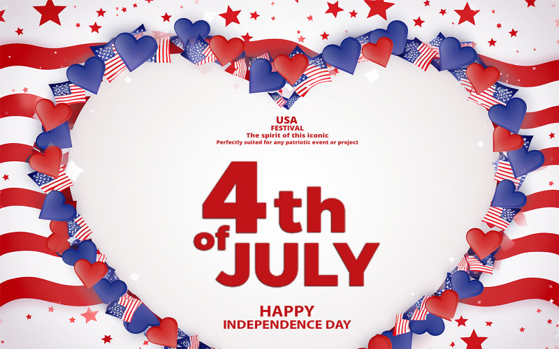 July 4th celebration | Independence day Product Mockup