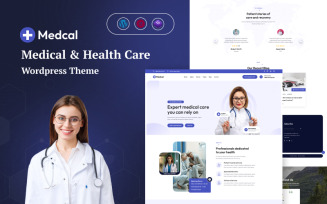 Medcal - Medical and Health Care Wordpress Theme