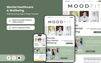 Moodfit – Mental Health Design Template