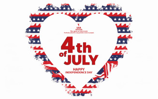 Usa independence day design