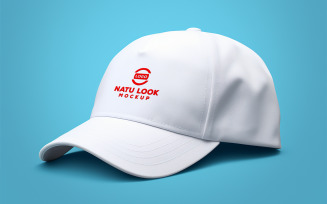 White cap mockup | Sport cap mockup design