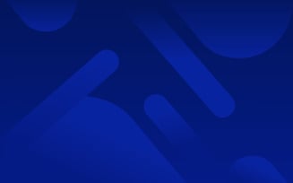 Abstract blue gradient shapes effect vector background