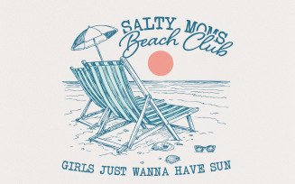 Beach Club Shirt Png, Trendy Summer Png, Aesthetic Beach Shirt, Retro Mom Png, Funny Sarcastic Mom,