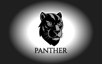 Black Panther Head Illustration