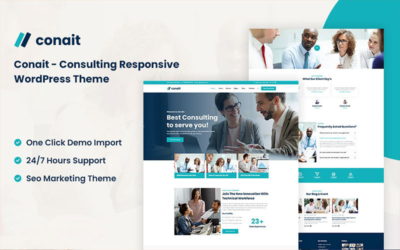 Conait - Consulting Responsive WordPress Theme