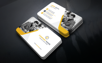 Corporate Modern Creative Business Card