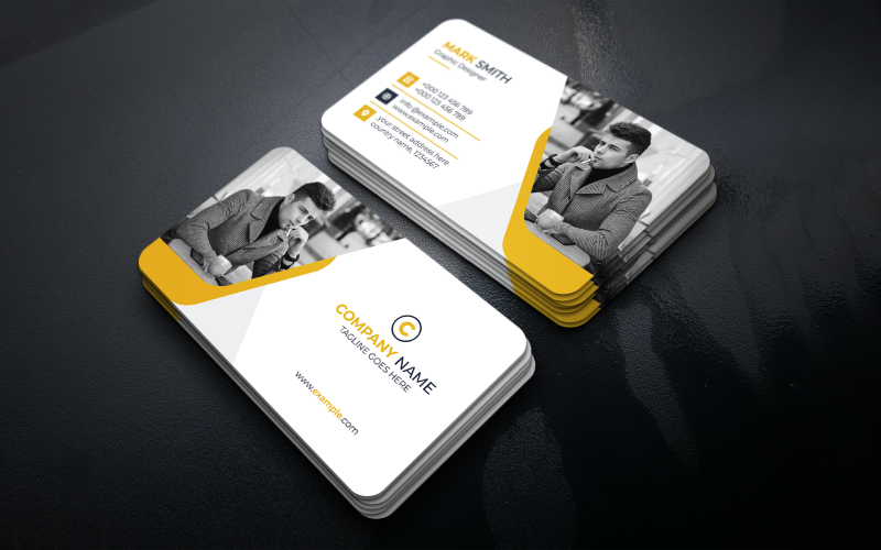 Corporate Modern Creative Business Card Corporate Identity