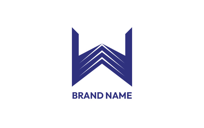 W Letter Logo Design Concept Templates Logo Template