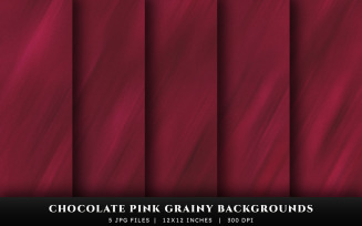 Chocolate Pink Grainy Texture Backgrounds