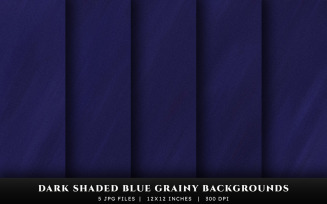 Dark Shaded Blue Grainy Texture Backgrounds