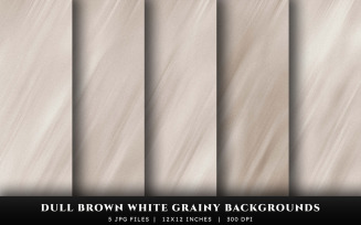 Dull Brown and White Grainy Texture Backgrounds