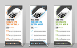 Modern business rack card or dl flyer templates