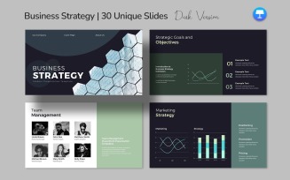 Modern Business Strategy Keynote – Vision, Goals and Competitive Analysis