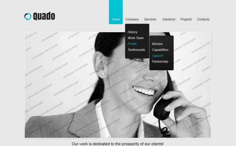 Free Responsive Website Template Free Responsive Website Template New Screenshots