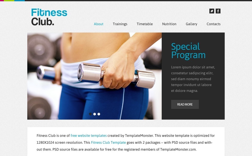 free-website-template-fitness-club