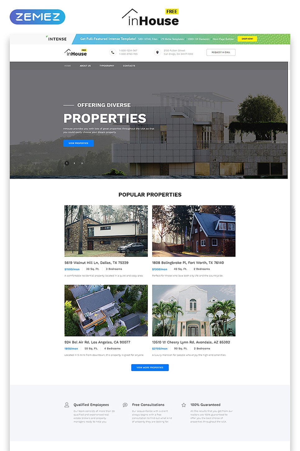 free-website-template-real-estate