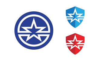 Star Logo faster Concept Logo Illustration design v.2